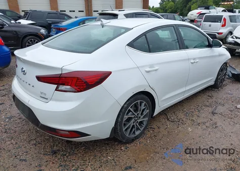 2020 Hyundai Elantra Limited из США, поврежденный, VIN 5NPD84LF7LH500729